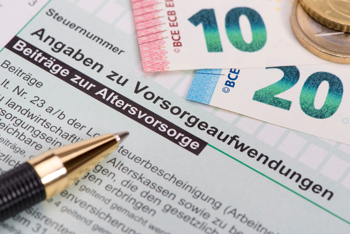 Steuererklärung für Finanzamt